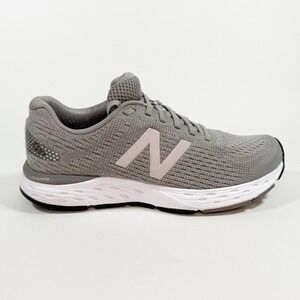 New Balance 680 v6 Mens 11 Running Shoes Gray White Comfort Trainer